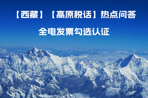 西藏自治區(qū)全電發(fā)票如何勾選認證？