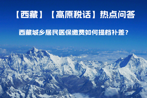 西藏城鄉(xiāng)居民醫(yī)保繳費如何提檔補差？